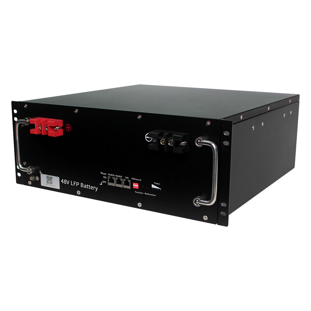 48V100ah机架式储能电池太阳能储能系统家庭储能系统