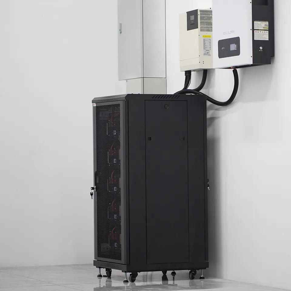 China Hybrid Inverter System Battery with High Voltage 51.2V 60V LiFePO4 Battery for