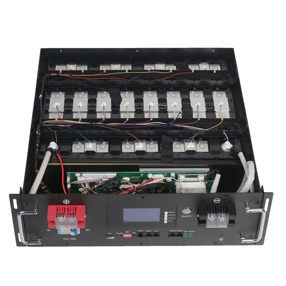Solar Set Mit Batteries Rack Storage Lithium Battery Cabinet Type Battery Di Accumulo Di Energia 100ah