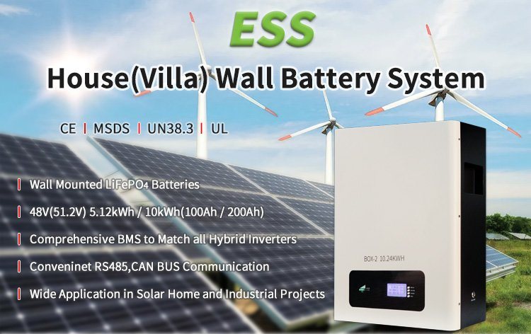 48V Solar Energy System 10 Kwh Lithium Battery Storage LiFePO4 48V 200ah Lithium Ion Battery 10kw for Home