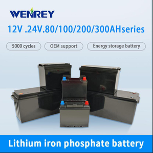Rechargeable 200ah Lithium Ion Phosphate Pack Deep Cycle LiFePO4 12V Battery Wholesale