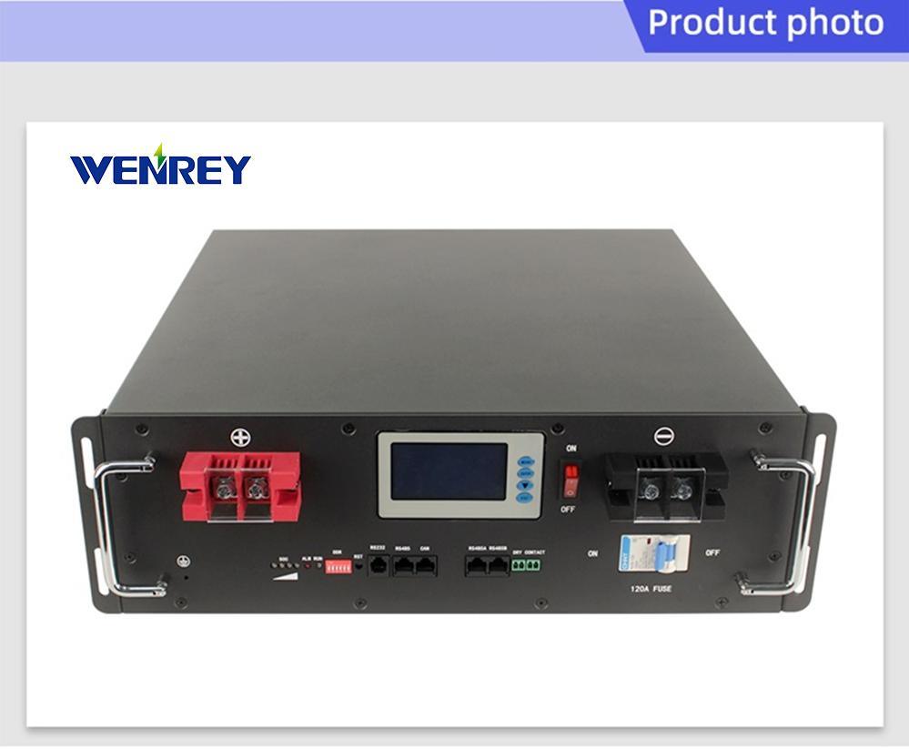 48V 200ah 太阳能家用机架式锂电池组