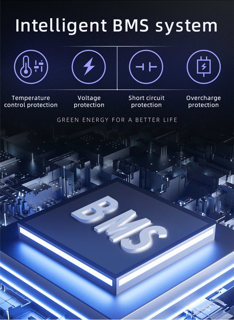 48V 51.2V 内置 16s 100A BMS Ess 柜式 6000 次循环太阳能逆变器电池 LiFePO4 离网/并网锂离子电池