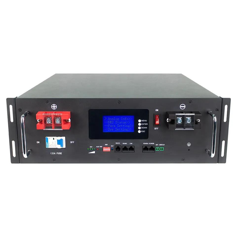 太阳能家用机架式储能电池 - 48V 200ah 大容量锂电池
