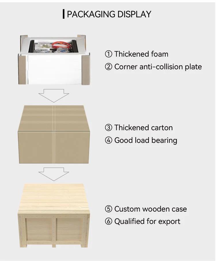 OEM Design48V 6.14kwh 10kwh 20kwh 30kwh 40kwh 120ah 可堆叠壁挂式 LiFePO4 家庭储能电池