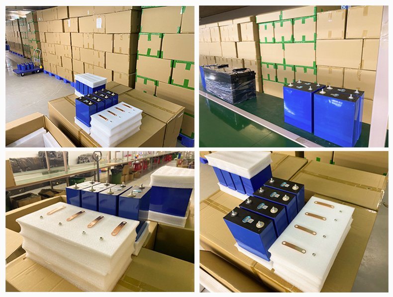 高性能 3.2V 100ah 可充电 LiFePO4 电池，带自由母线，适用于太阳能存储 EV RV 高尔夫球车船