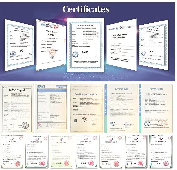 房车太阳能电池组 房车智能太阳能解决方案 - 12V 100ah 锂电池