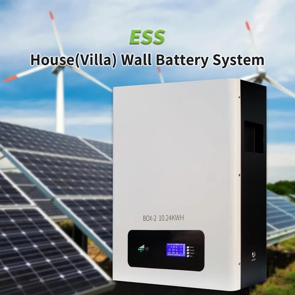 LiFePO4 Lithium Battery 48V 200ah 10kwh Wall Mounted Energy Storage Battery Wholesale