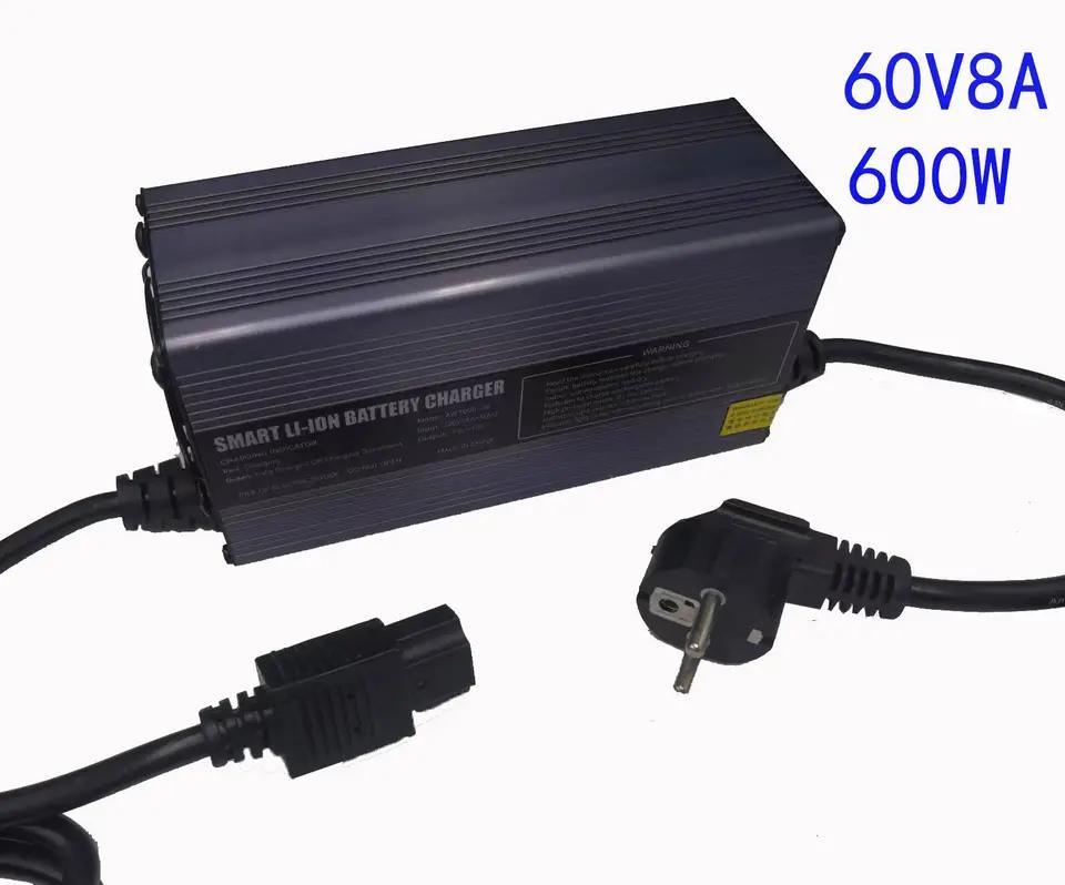 Efficient Lithium Battery Charger - 60V 8A Electric Vehicle Lithium Battery Charger