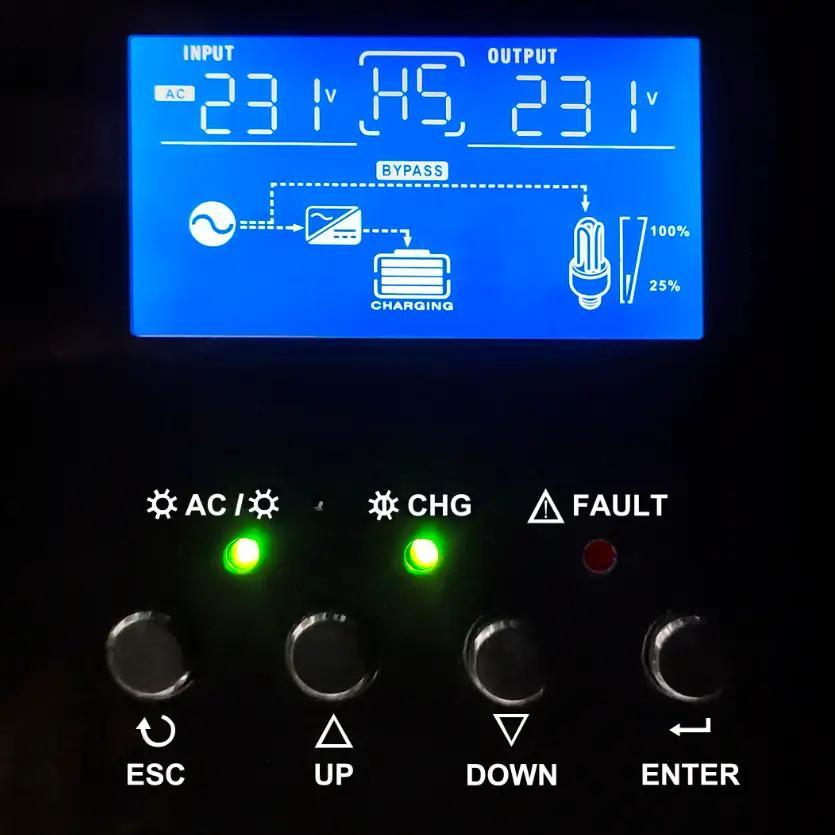 离网混合电池太阳能逆变器纯正弦波储能系统5kw 8kw